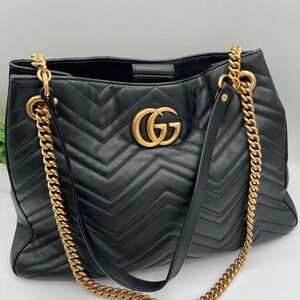 Gucci Mormont tote leather tote bag 😍